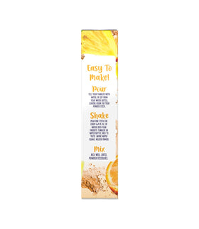 SINGLES TO GO single-serve sticks dissolve easily in water for quick flavor.
