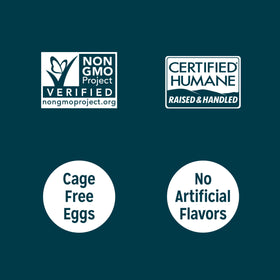 Close-up of Sir Kensington's Chipotle Mayo ingredients highlighting real, non-GMO components.