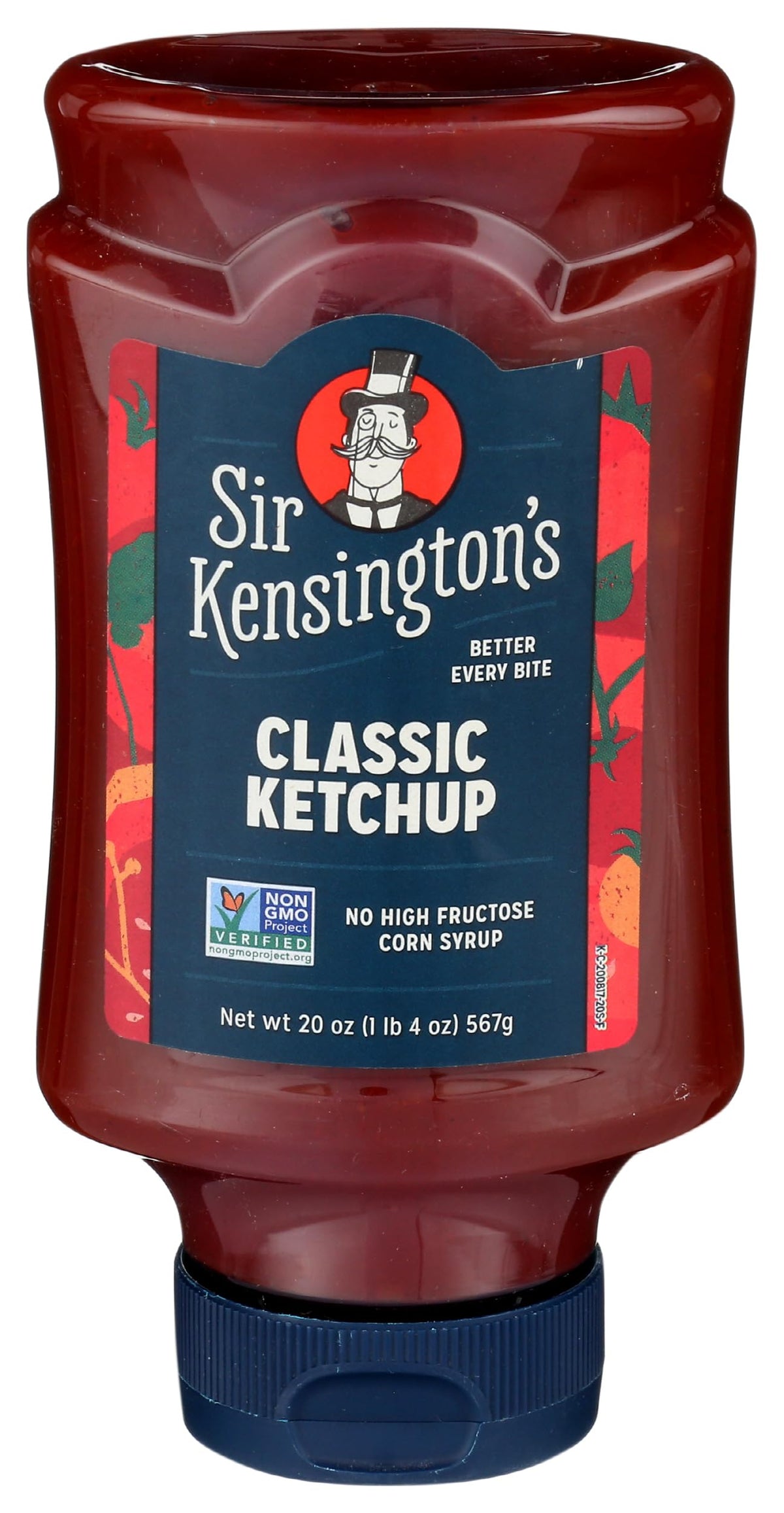 Sir Kensington's Classic Ketchup bottle pour with tomato-forward flavor
