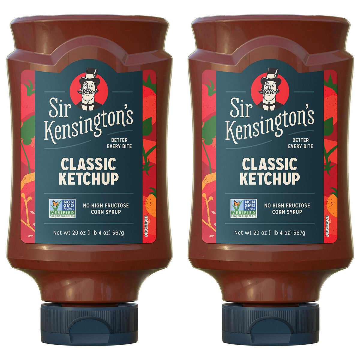 Sir Kensington's Classic Ketchup bottle with smooth, versatile flavor for everyday meals.