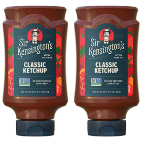 Sir Kensington's Classic Ketchup bottle with smooth, versatile flavor for everyday meals.