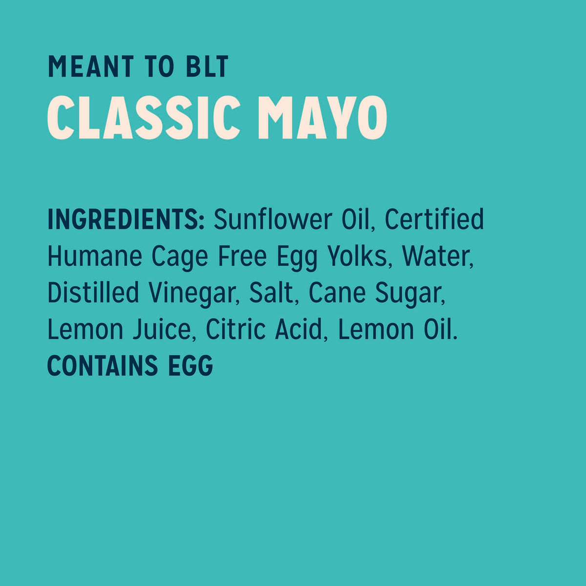 Sir Kensington's mayo label-non-gmo emphasizes responsibly sourced components.