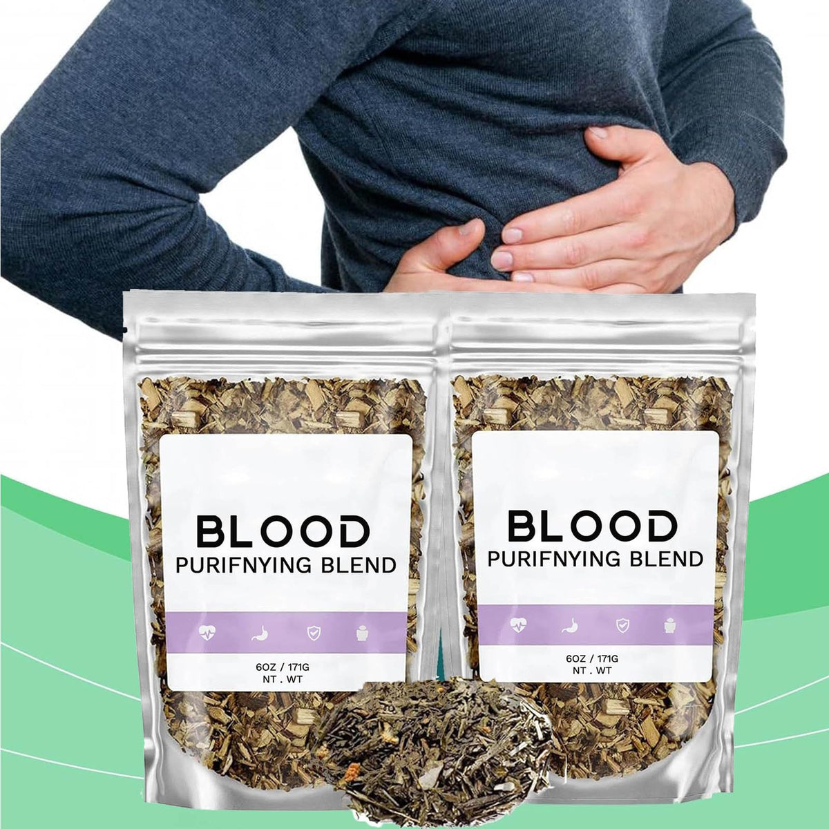 SIRDIKA Blood Purifying Blend Tea cup ready for daily liver and kidney care.