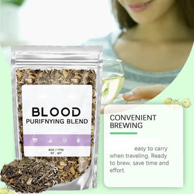 SIRDIKA Blood Purifying Blend Tea ingredients for liver and kidney support.
