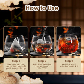 SIRDIKA ginseng root piece grounds the traditional herbal base