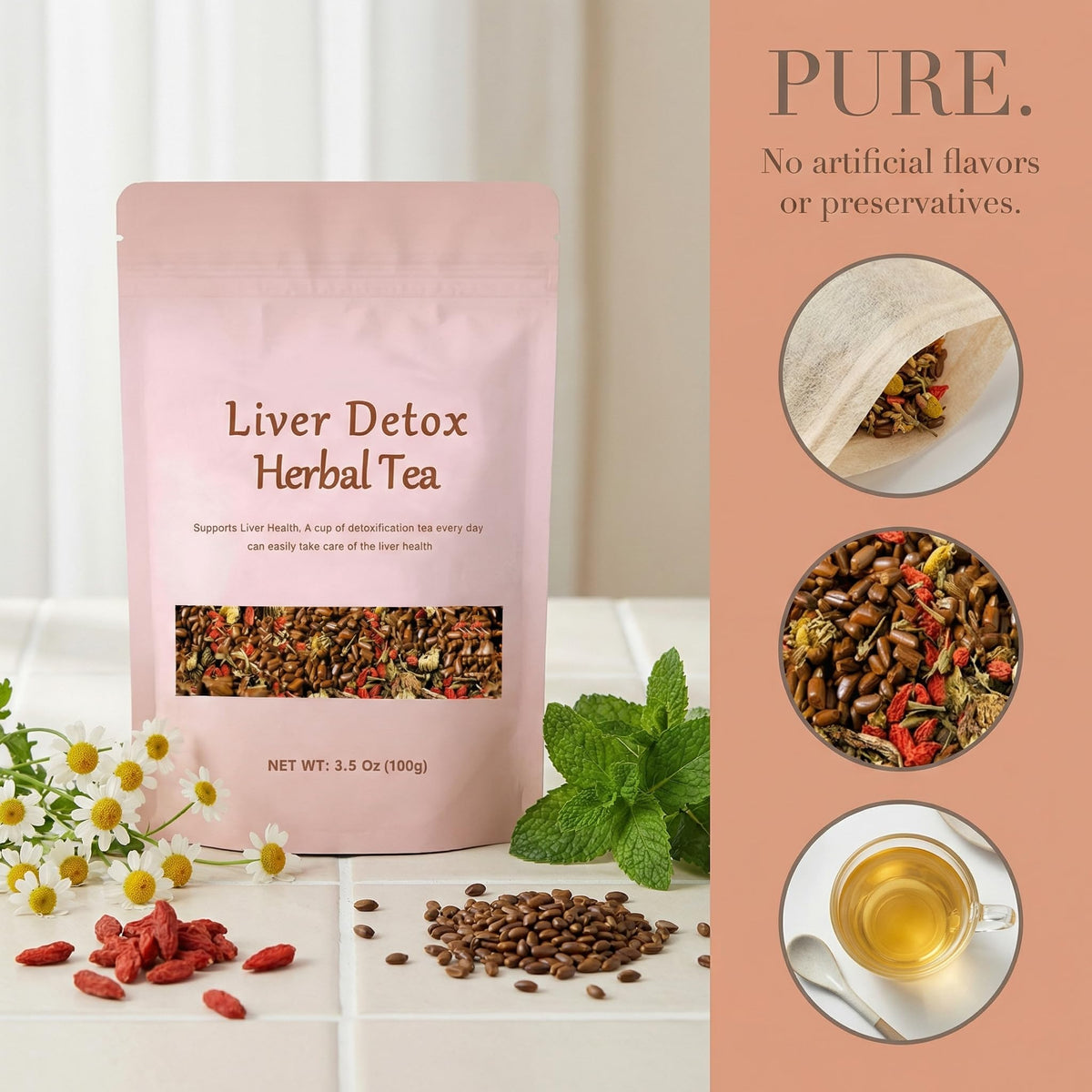 Sirdika Tea Bags Set for quick wellness moments.