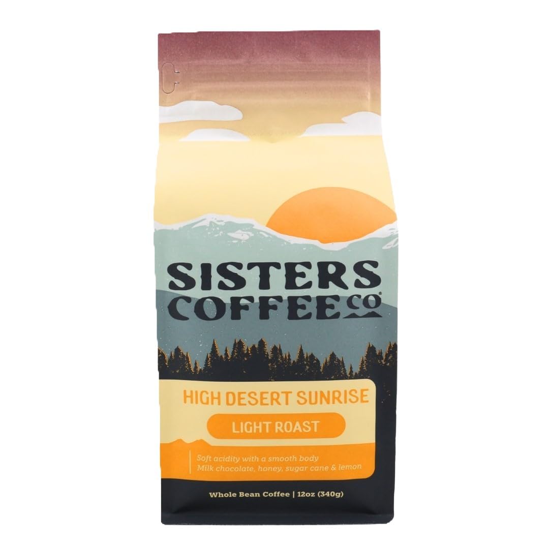 Sisters Coffee High Desert Sunrise aroma steam for a vibrant morning ritual