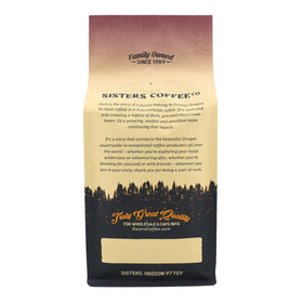Sisters Coffee High Desert Sunrise light roast pour-over — citrusy clarity awaits