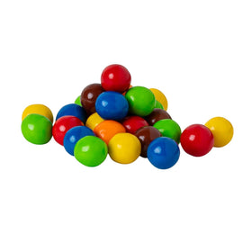 Sixlets used as dessert toppings sparkle color and flavor.