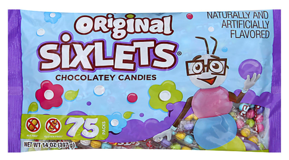 Sixlets Easter colorful shells brighten desserts and baskets
