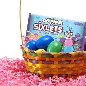 Sixlets Easter crunchy centers offer a malted chocolate bite