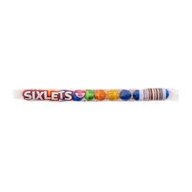 Sixlets multi-colored tubes ideal for snack bowls and lunch boxes