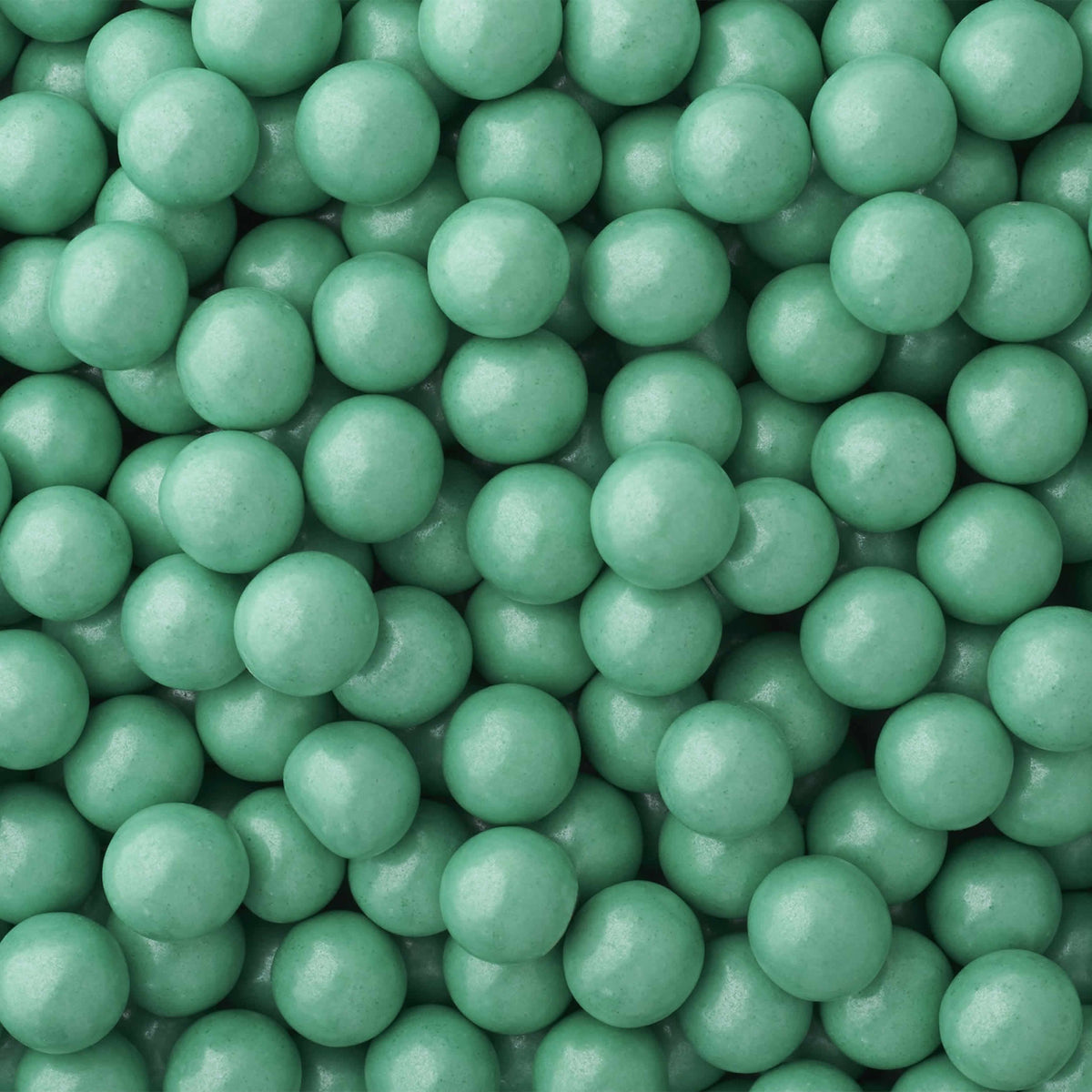Sixlets turquoise shimmer candies brighten party favors and candy buffets.