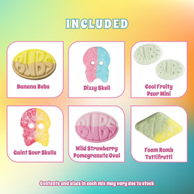 SkandyNova Big Sour Skulls with foamy texture for bold moments