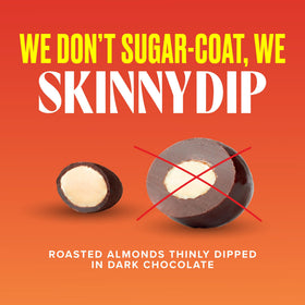 SKINNYDIPPED 1.2 oz bags pack showing individual servings