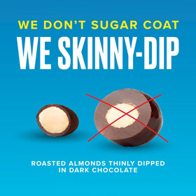 SkinnyDipped almonds feature gluten-free, non-GMO ingredients for clean snacking