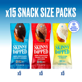 SKINNYDIPPED on-the-go 1.2 oz packs for busy days
