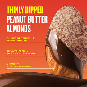 SKINNYDIPPED gluten-free Kosher label on package for dietary options
