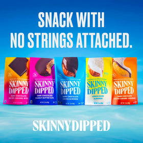 SkinnyDipped gluten-free kosher snack, clean ingredients in every bite.