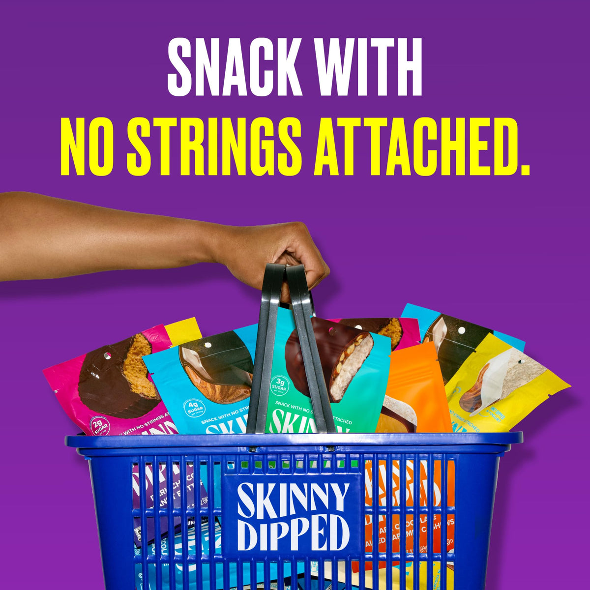 Pair SkinnyDipped with coffee or yogurt for a flavorful morning routine.