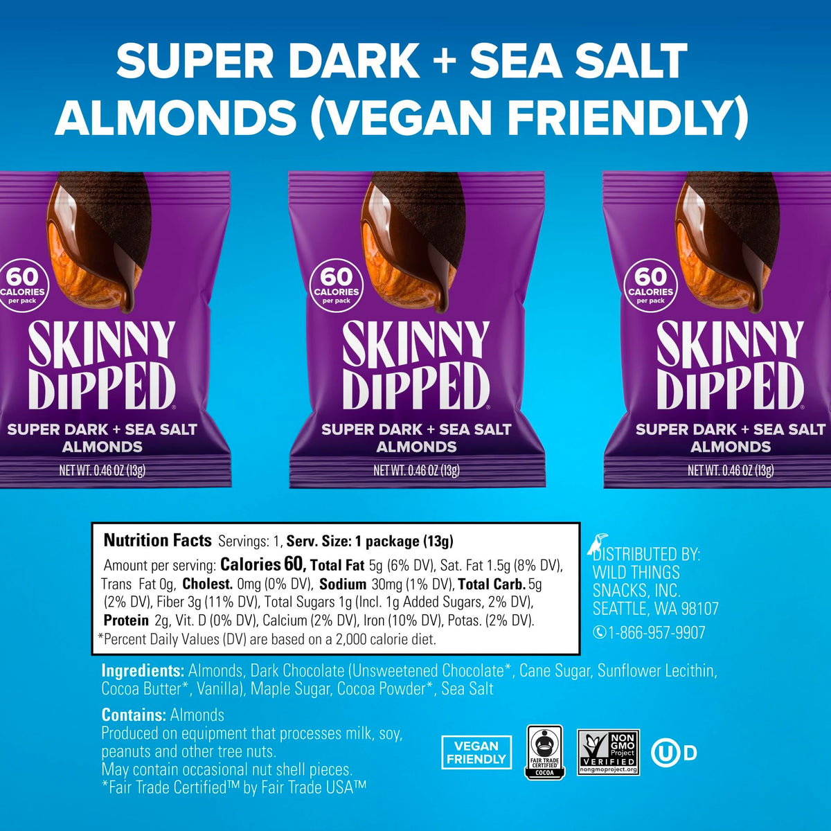 Bulk SkinnyDipped Minis with individually wrapped mini bags
