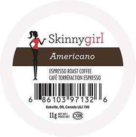 Skinnygirl Americano single-serve pod designed for quick Keurig brewing