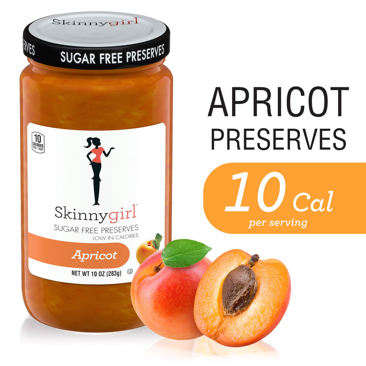 Skinnygirl apricot mimosa preserves on toast for bright morning flavor.