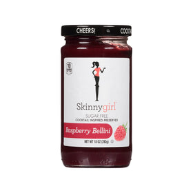 Skinnygirl Apricot Mimosa preserves jar, gluten-free and sugar-free for brunch toppings.