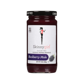 Skinnygirl label close-up showing kosher and gluten-free notes highlighted.