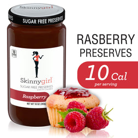 Close-up of Skinnygirl Raspberry Bellini label highlighting the sugar-free option