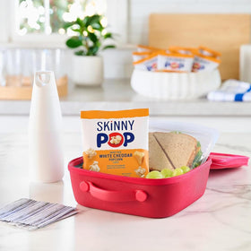 SkinnyPop 0.5oz single-serve pack, perfect for on-the-go snacking
