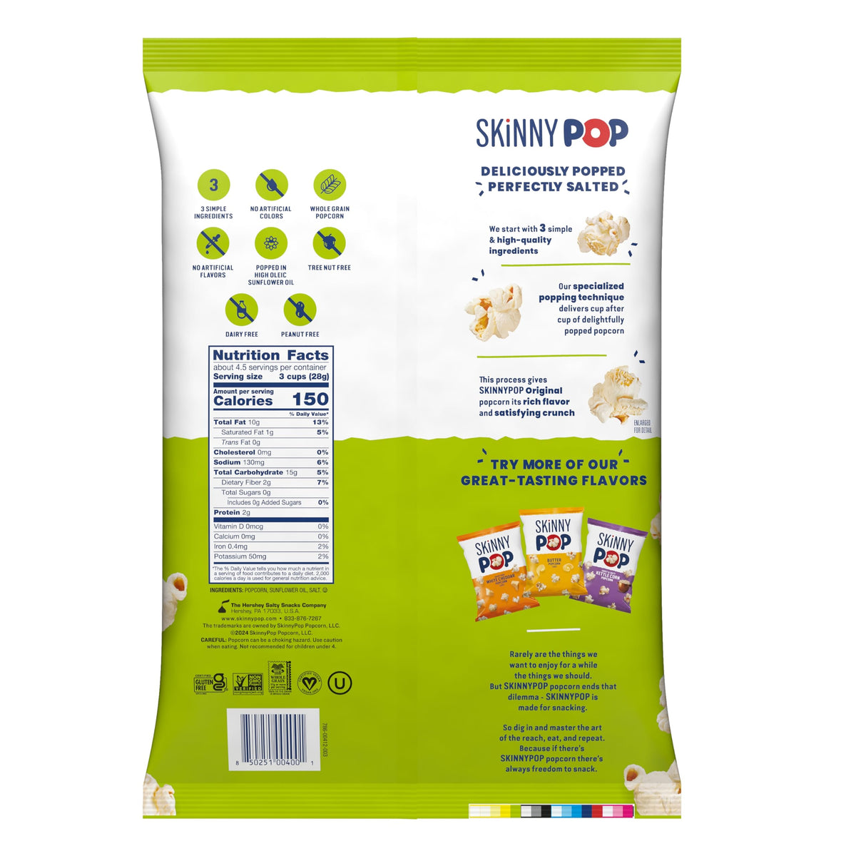SkinnyPop family snack pack ready for gatherings or travel