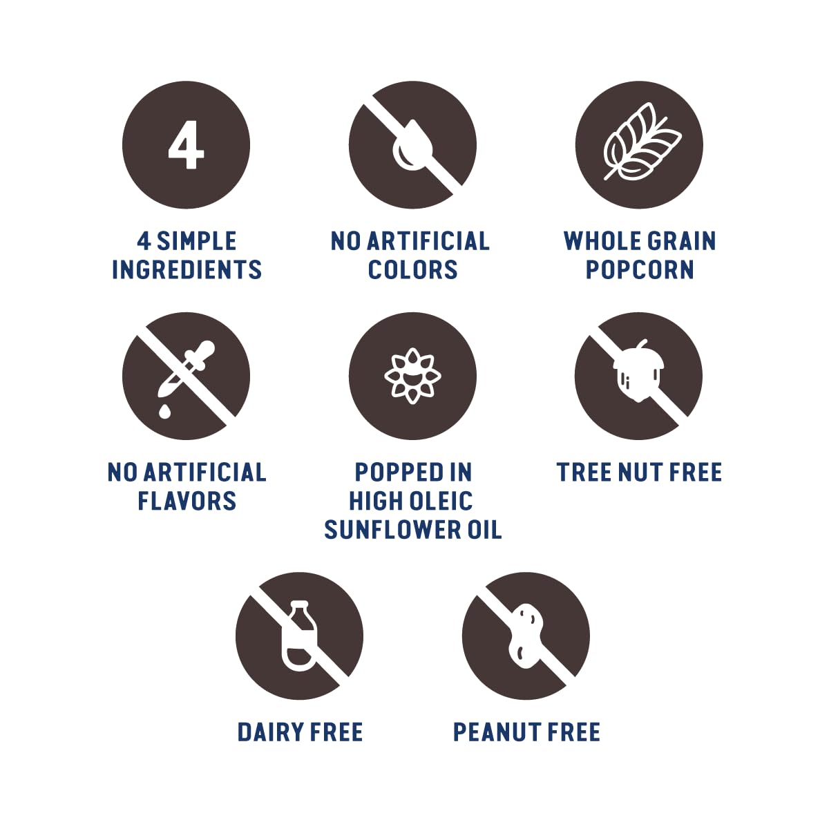 SkinnyPop Sea Salt & Pepper packaging 12ct; convenient snack.