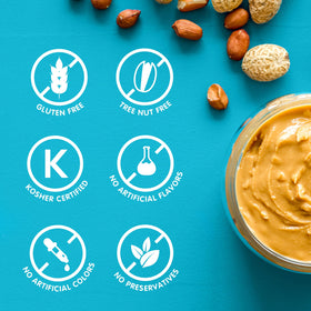 Toast with SKIPPY Creamy Peanut Butter for a quick breakfast