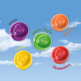Skittles Gummies Original bags on a store shelf ready for bulk gifting