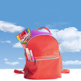 Skittles Gummies Original in a lunchbox for playful, on-the-go snacking