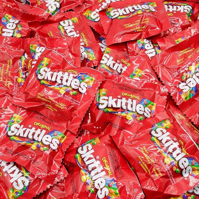 Skittles pantry essential multi-pack for home and office