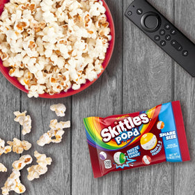 Skittles Pop'd candy salad twist offers decorative, flavorful bites