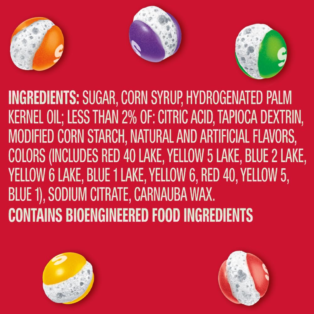 Skittles Pop'd fruity flavors collection captures strawberry lemon lime grape orange
