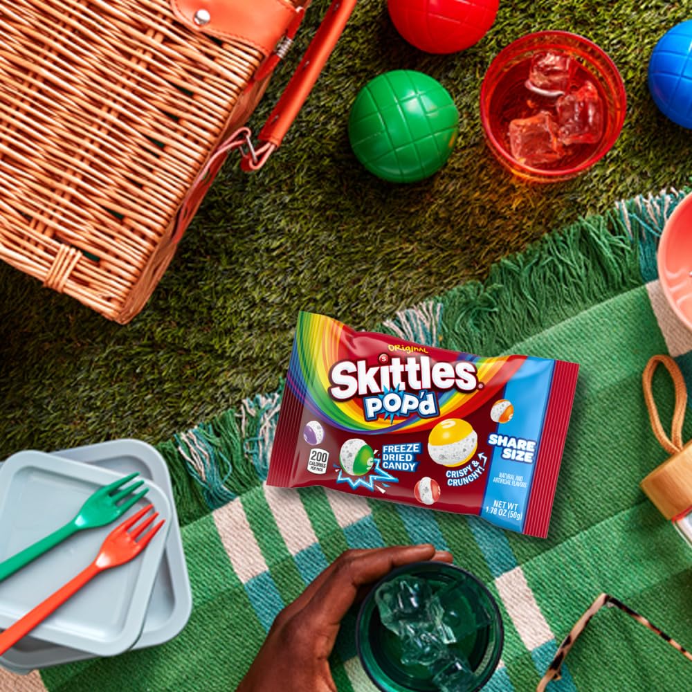 Skittles Pop'd movie night crunch ideal for sharing during films