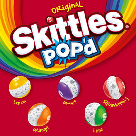 Skittles Pop'd on-road snack bag showcases portable treat for road trips