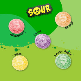 Skittles Sour Gummies road trip snack adding color and flavor.