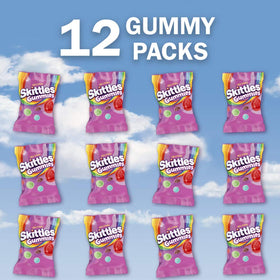 Skittles Wild Berry individually wrapped gummies for easy sharing