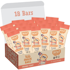 Skout French Toast bar front view for quick, on-the-go kids snacking.