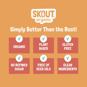 Skout kid lunchbox snack demonstrates on-the-go practicality.