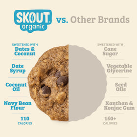 Skout organic soft baked cookies oatmeal chocolate chip - chewy oats with chocolate.