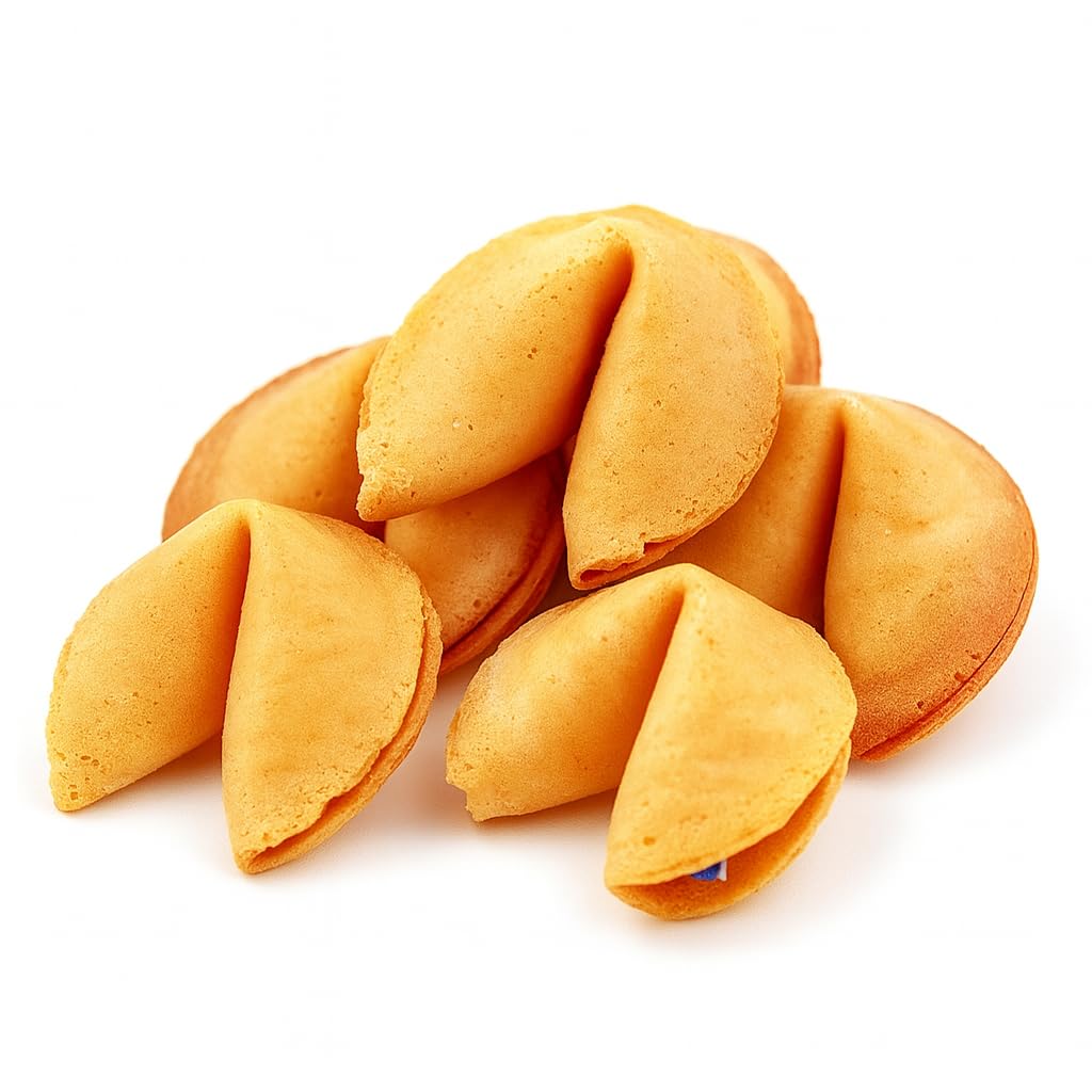 Sky Ecommerce premium fortune cookie rounds wrapped, ideal for gifting at celebrations.