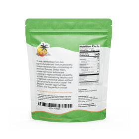 Skyland Kitchen Raw Sliced Tigernuts for easy chewing and fiber-rich snacking