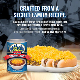 Skyline Chili over spaghetti as a bold topping idea.