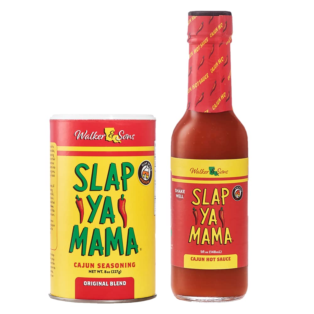 SLAP YA MAMA Cajun original spice can close-up for bold Louisiana flavor